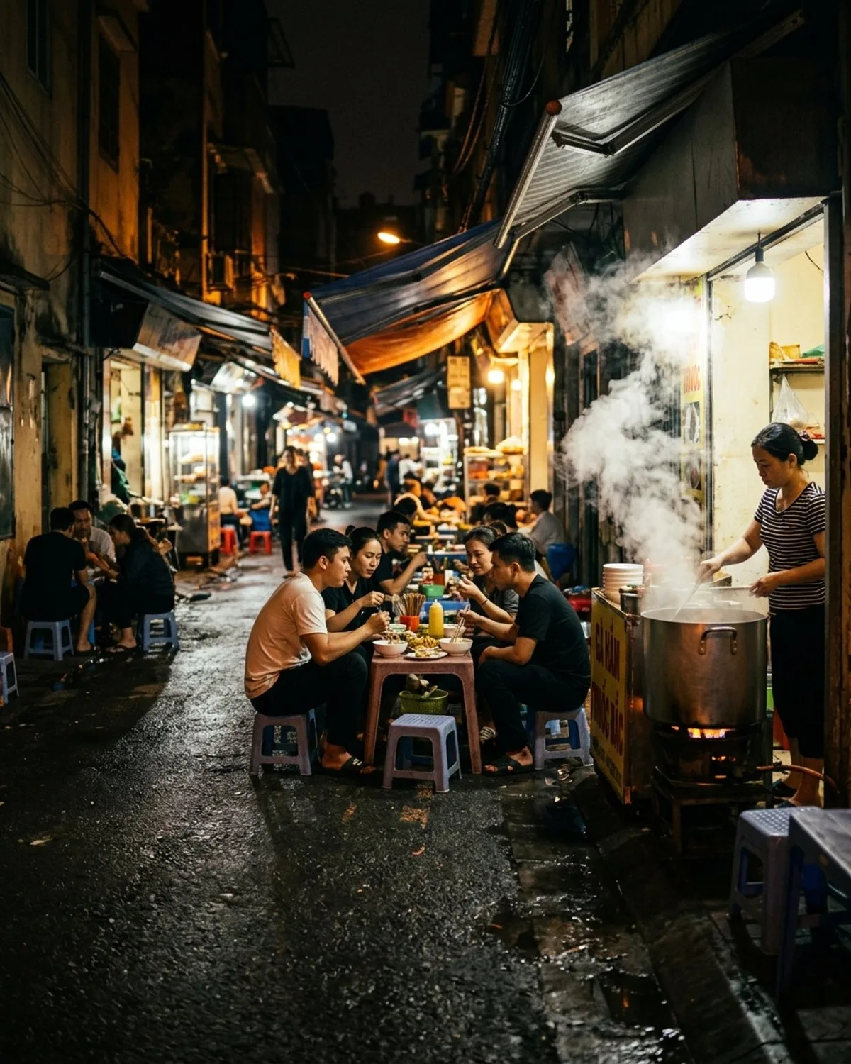 Phố ẩm thực Tống Duy Tân – ngõ Cấm Chỉ