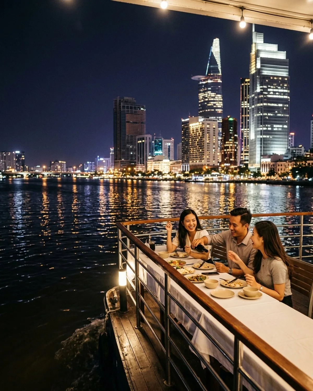 Du thuyền sông Sài Gòn — Bonsai Cruise