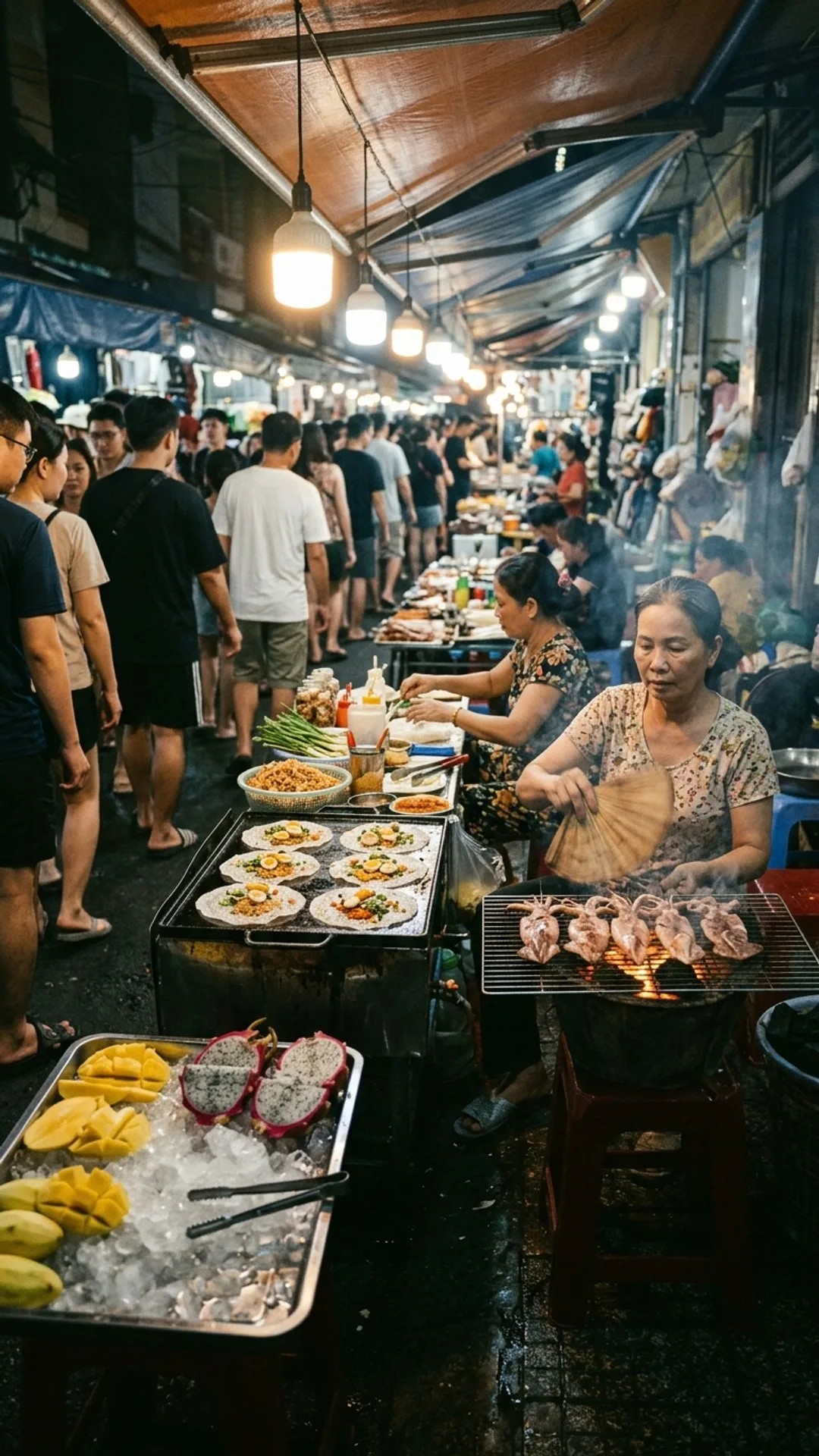 ตลาดกลางคืนญาจาง