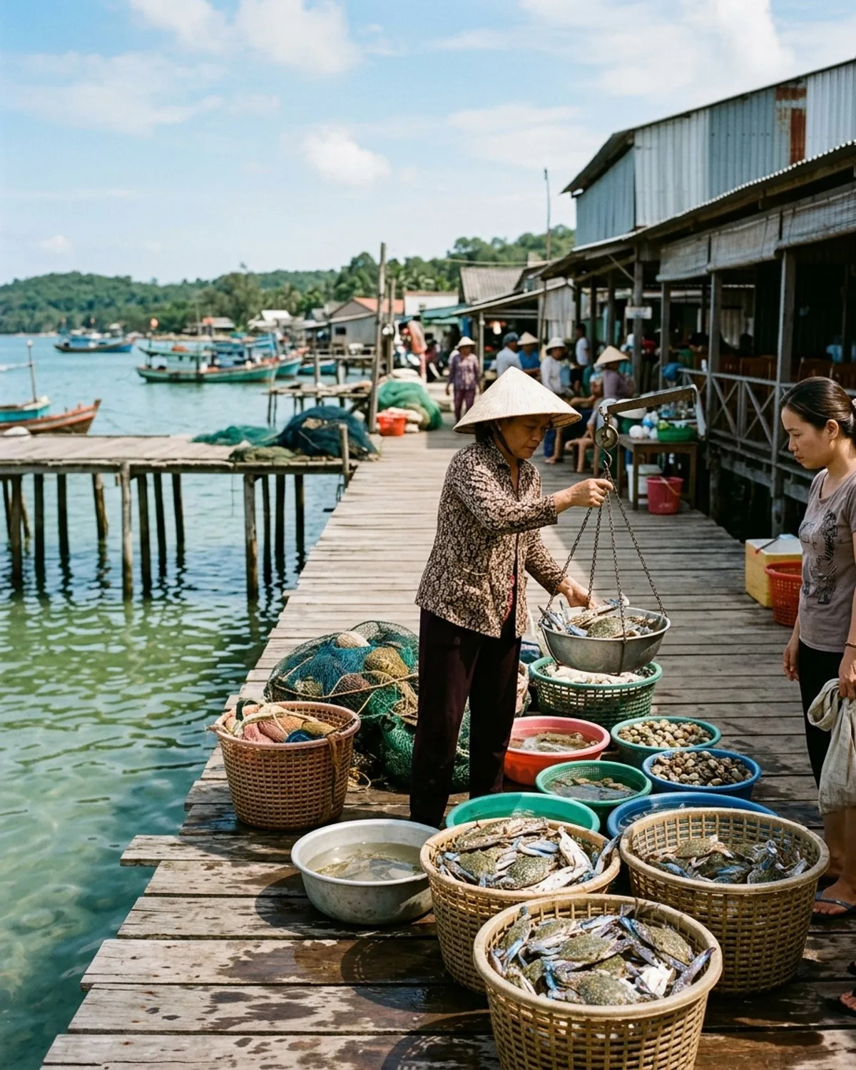 Làng chài Hàm Ninh