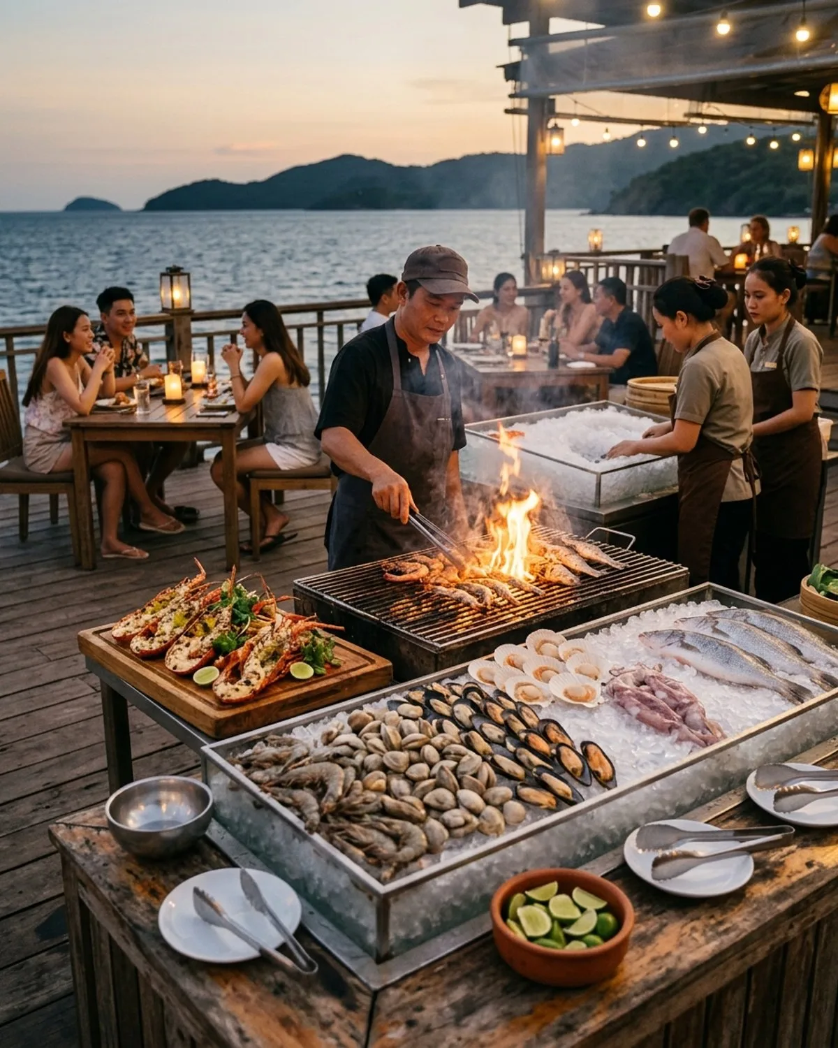 Novotel Phu Quoc Resort — Seafood BBQ Buffet