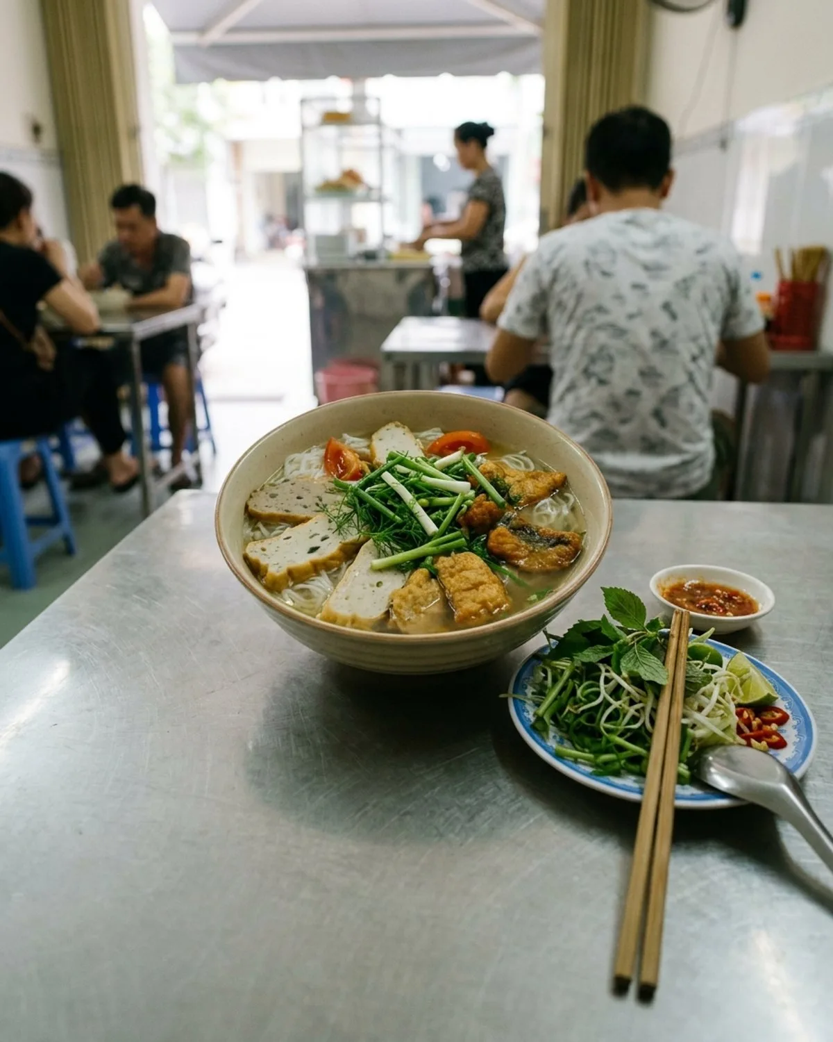 บุ๋นจ่าก๊า (Bún Chả Cá)