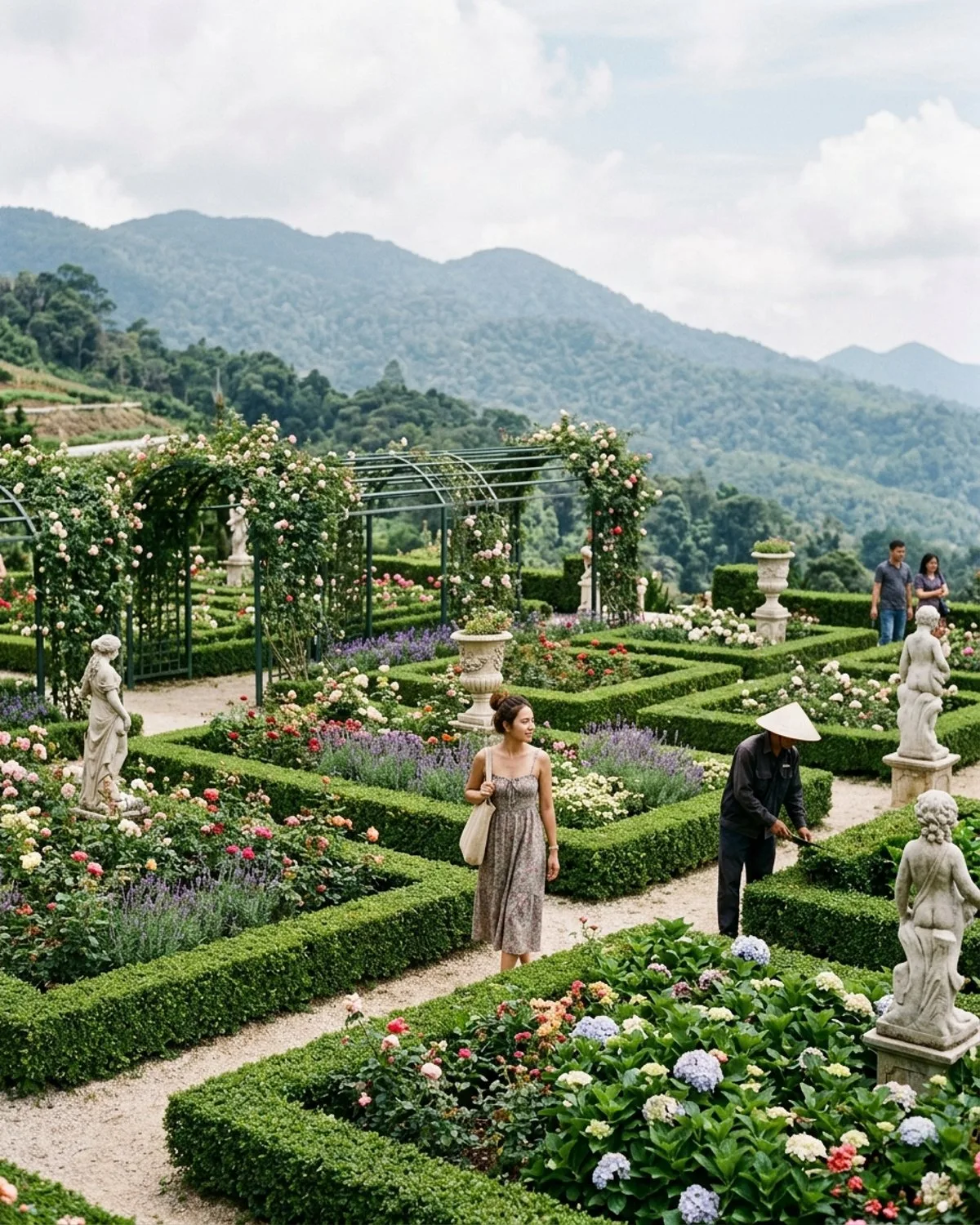 สวนดอกไม้เลอจาร์แด็งดามูร์